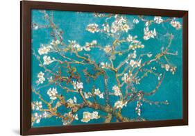 Almond Branches in Bloom, San Remy, c.1890-Vincent van Gogh-Framed Poster