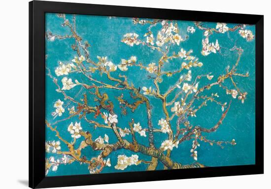 Almond Branches in Bloom, San Remy, c.1890-Vincent van Gogh-Framed Poster