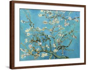 Almond Branches in Bloom, San Remy, c.1890-Vincent van Gogh-Framed Art Print