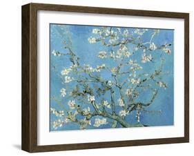 Almond Branches in Bloom, San Remy, c.1890-Vincent van Gogh-Framed Premium Giclee Print