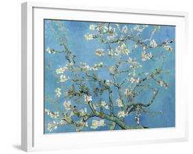 Almond Branches in Bloom, San Remy, c.1890-Vincent van Gogh-Framed Art Print