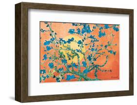 Almond Branches in Sunshine-null-Framed Art Print