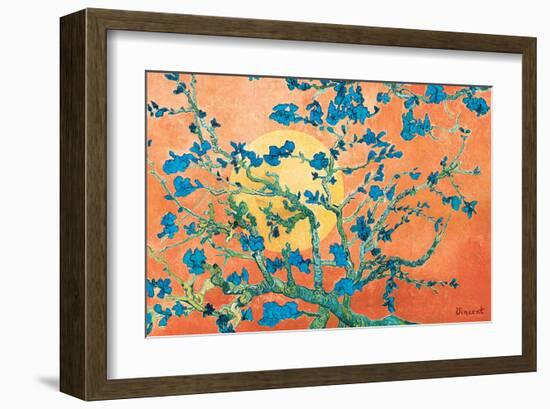 Almond Branches in Sunshine-null-Framed Art Print