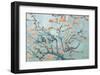 Almond Branches Pastels I-null-Framed Art Print