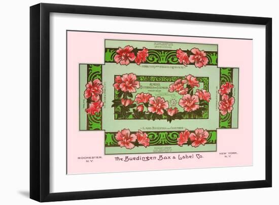 Almond, Buttermilk and Cucumber Toilet Soap-null-Framed Art Print
