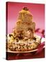 Almond Gateau in Festive Arrangement-Luzia Ellert-Stretched Canvas