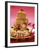 Almond Gateau in Festive Arrangement-Luzia Ellert-Framed Photographic Print