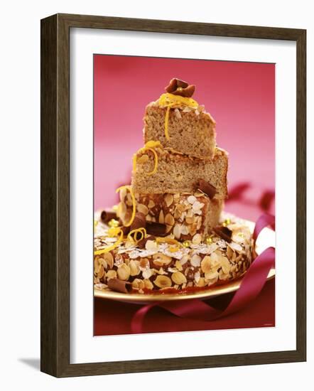 Almond Gateau in Festive Arrangement-Luzia Ellert-Framed Photographic Print