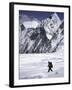 Almost Done for the Day, Highcamp Everest-Michael Brown-Framed Photographic Print