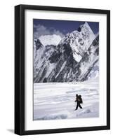 Almost Done for the Day, Highcamp Everest-Michael Brown-Framed Photographic Print