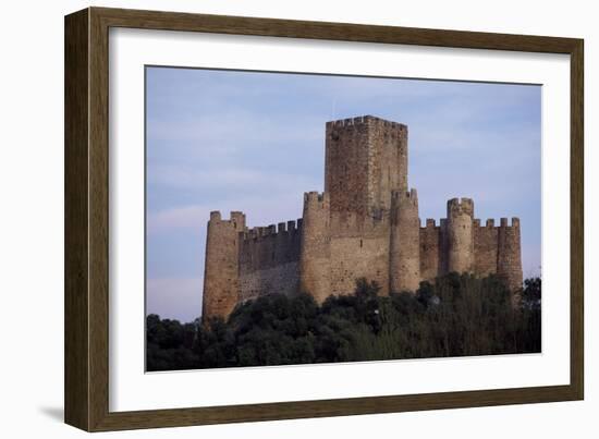 Almourol Castle, Portugal, 12th Century-null-Framed Giclee Print