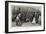 Alms for Poor Prisoners, Russian Students in the Streets of St Petersburg on their Way to Siberia-Frederic De Haenen-Framed Giclee Print