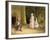 Alms Giving-William Elmes-Framed Giclee Print