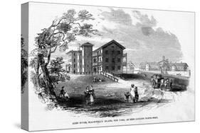 Alms House, Blackwell's Island-null-Stretched Canvas