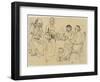 Alms to the Poor-Rodolphe Bresdin-Framed Giclee Print