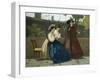 Almsgiving, 1864-Silvestro Lega-Framed Giclee Print