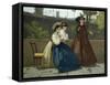 Almsgiving, 1864-Silvestro Lega-Framed Stretched Canvas