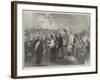 Almsgiving on Maundy Thursday at the Chapel Royal, Whitehall-null-Framed Giclee Print