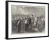 Almsgiving on Maundy Thursday at the Chapel Royal, Whitehall-null-Framed Giclee Print