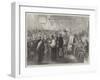 Almsgiving on Maundy Thursday at the Chapel Royal, Whitehall-null-Framed Giclee Print