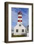 Alnes Lighthouse, Alnes, Godoy, More Og Romsdal, Norway, Scandinavia, Europe-Doug Pearson-Framed Photographic Print