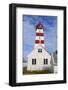 Alnes Lighthouse, Alnes, Godoy, More Og Romsdal, Norway, Scandinavia, Europe-Doug Pearson-Framed Photographic Print