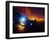 Alnitak Region in Orion (Flame Nebula NGC2024, Horsehead Nebula IC434)-Stocktrek Images-Framed Photographic Print