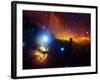 Alnitak Region in Orion (Flame Nebula NGC2024, Horsehead Nebula IC434)-Stocktrek Images-Framed Photographic Print