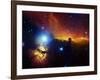 Alnitak Region in Orion (Flame Nebula NGC2024, Horsehead Nebula IC434)-Stocktrek Images-Framed Photographic Print