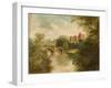 Alnwick Castle, 1850-J. Sharkey-Framed Giclee Print