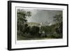 Alnwick Castle, Northumberland, 18th-19th Century-L Kunstvortag-Framed Giclee Print