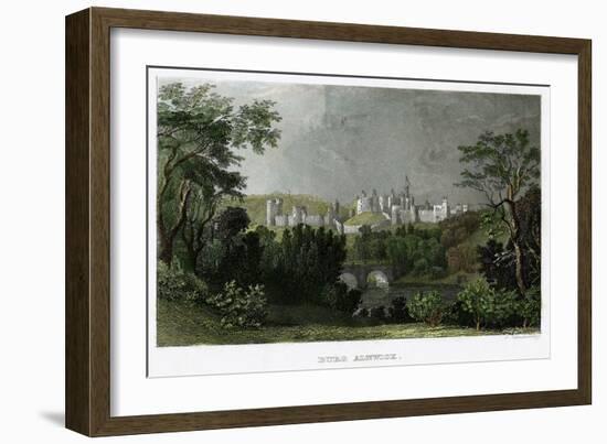 Alnwick Castle, Northumberland, 18th-19th Century-L Kunstvortag-Framed Giclee Print