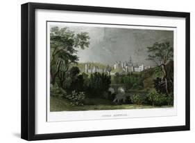 Alnwick Castle, Northumberland, 18th-19th Century-L Kunstvortag-Framed Giclee Print