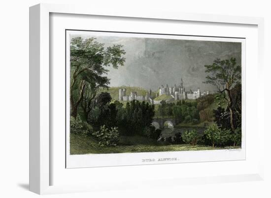 Alnwick Castle, Northumberland, 18th-19th Century-L Kunstvortag-Framed Giclee Print