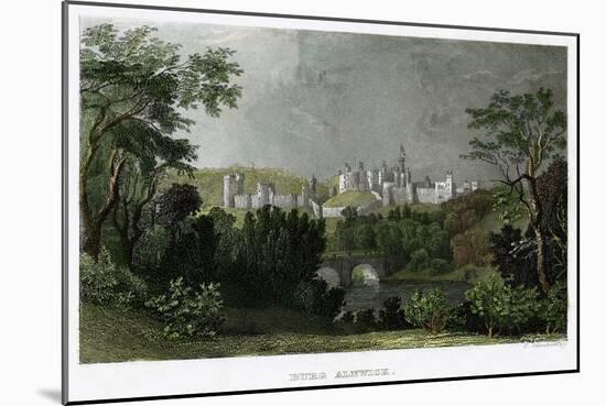 Alnwick Castle, Northumberland, 18th-19th Century-L Kunstvortag-Mounted Giclee Print