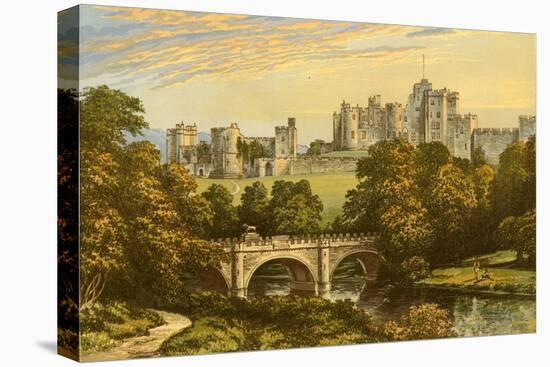 Alnwick Castle-Alexander Francis Lydon-Stretched Canvas