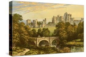 Alnwick Castle-Alexander Francis Lydon-Stretched Canvas