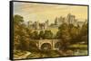 Alnwick Castle-Alexander Francis Lydon-Framed Stretched Canvas