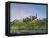 Alnwick Castle-Canaletto-Framed Stretched Canvas