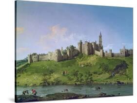 Alnwick Castle-Canaletto-Stretched Canvas