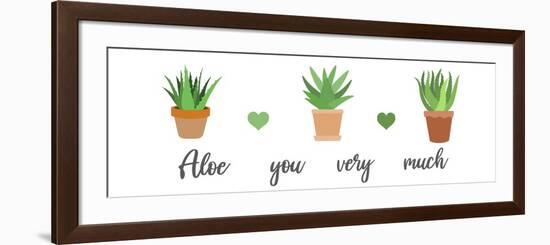 Aloe You Very Much-Marcus Prime-Framed Premium Giclee Print