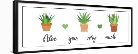 Aloe You Very Much-Marcus Prime-Framed Premium Giclee Print