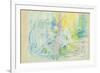 Aloes at Villa Ratti, 1889 (Pastel on Paper)-Berthe Morisot-Framed Giclee Print