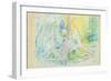 Aloes at Villa Ratti, 1889 (Pastel on Paper)-Berthe Morisot-Framed Giclee Print