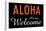 Aloha Always Welcome-null-Framed Poster