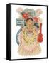 Aloha from Hawaii, Doll with Ukulele-null-Framed Stretched Canvas