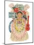 Aloha from Hawaii, Doll with Ukulele-null-Mounted Art Print