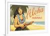 Aloha from Hawaii-Kerne Erickson-Framed Premium Giclee Print
