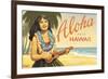 Aloha from Hawaii-Kerne Erickson-Framed Premium Giclee Print