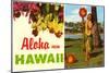 Aloha from Hawaii-null-Mounted Art Print